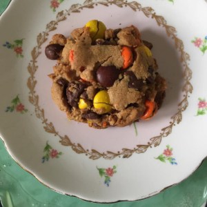 Reese’s Pieces Soft Peanut Butter Chocolate Chip Cookies